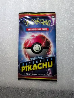 Pokemon TCG Detective Pikachu Booster Pack in Original Package - Image 1