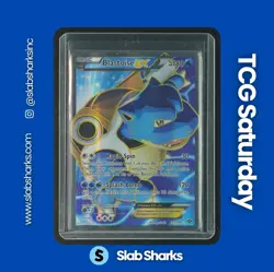 2014 POKEMON XY #142/146 BLASTOISE EX FULL ART - Image 1