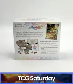 2025 POKEMON PRISMATIC EVOLUTIONS ELITE TRAINER BOX SEALED - Image 2