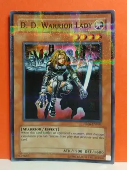 D.D. Warrior Lady HL06-EN003 Parallel Rare Hobby League 6 Yu-Gi-Oh Card - Image 1