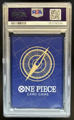 2023 One Piece OP05 1st Anniversary Monkey D. Luffy Promos #ST01-012 PSA 9 - Image 2