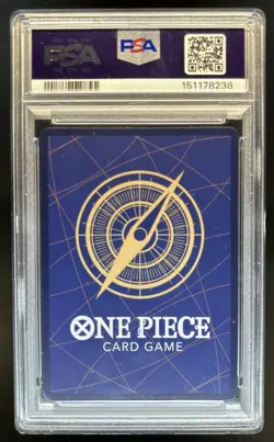 2025 One Piece Monkey.D.Luffy Secret Rare Alternative Art #OP11-118 PSA 9 - Image 2