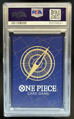 2025 One Piece Best Selection Vol.4 Nami Rare #OP09-070 PSA 9 - Image 2