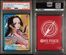 PSA 10 Boa Hancock Alternate Art L OP14-041 The Azure Sea's Seven Foil One Piece - Image 3