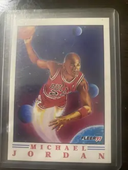 🔥🏀1991-92 Fleer - Pro Visions #2 - Michael Jordan - Chicago Bulls Card 2 of 6 - Image 1