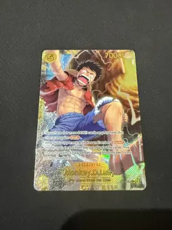 Monkey.D.Luffy OP15-119 SEC | NM | Adventure on Kami's Island One Piece English - Image 1