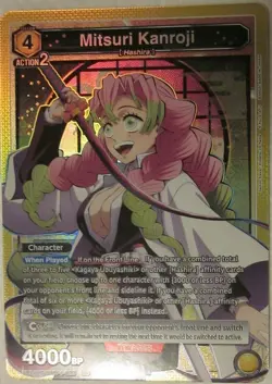 Union Arena TCG Demon Slayer Mitsuri Kanroji UE05BT/KMY-1-020 SR Super Rare NM - Image 1