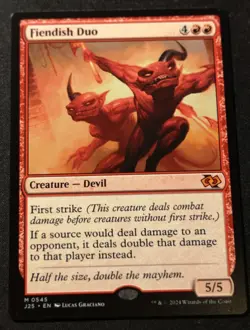 Fiendish Duo - J25 - MTG - EN - NM - 0545 - Image 1