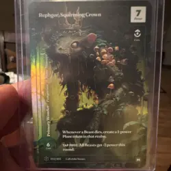 Wonders of the First Rephgor "Squirming Crown" Primary Wonder Foil Call of the … - Image 1