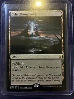 MTG Cabal Stronghold Dominaria - Image 1