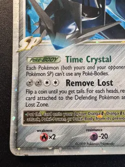 Dialga G LV.X 122/127 Platinum Base Set Pokemon Card Holo Foil Rare HP - Image 5