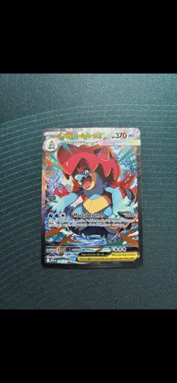 Mega Feraligatr EX 274/217 Secret Rare Holo Full Art Pokemon TCG Card EN - Image 1