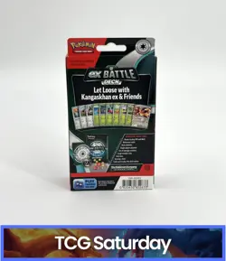POKEMON TCG KANGASKHAN EX BATTLE DECK 60 CARD STARTER DECK - Image 2