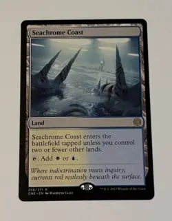 MTG - Seachrome Coast _Phyrexia: All Will Be One LP - Image 1