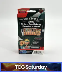 POKEMON TCG VICTINI EX BATTLE DECK 60 CARD STARTER DECK - Image 2