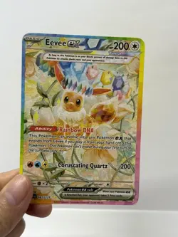 Eeveeex HP200 Gold Metal Pokemon Card-Collectible Gift Display - Image 3