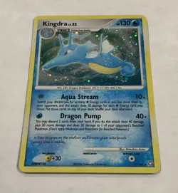 Pokemon KINGDRA Card 7/146 Holo Rare LP Legends Awakened Light Play TCG - Image 2