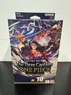 ONE PIECE CARD GAME: The Three Captains Ultra Deck ST-10 🔥 - Image 1