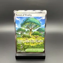 Pokemon TCG Forest of Vitality 109/088 POK Holo Trainer Stadium Card - Image 1