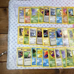 Lot Of 48 WOTC Pokemon Cards Damaged Team Rocket, Fossil,Jungle #35 - Image 2