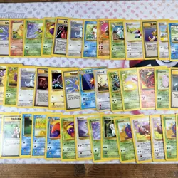 Lot Of 48 WOTC Pokemon Cards Damaged Team Rocket, Fossil,Jungle #35 - Image 3