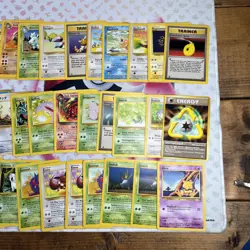 Lot Of 48 WOTC Pokemon Cards Damaged Team Rocket, Fossil,Jungle #35 - Image 5