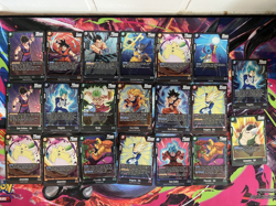 Dragon BALL Dual Evolution FB09 SR Card LOT - Super Rare-x7 Leader-x5 Rare-x48 - Image 4