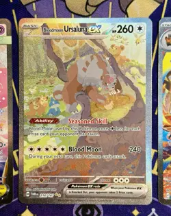Pokemon SIR 3 Card Lot Mega Clefable ex Mega Emboar ex Bloodmoon Ursaluna ex NM! - Image 3