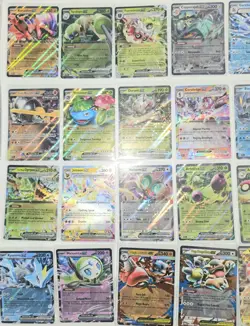 (40) CARD LOT Pokemon EX NO DUPLICATES Double Rare - NM Scarlet Violet Mega - Image 3