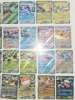 (40) CARD LOT Pokemon EX NO DUPLICATES Double Rare - NM Scarlet Violet Mega - Image 4