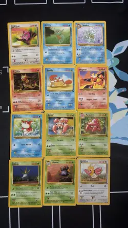 Vintage Pokemon Cards Lot - 120 Cards - Vintage WotC - Base Set, Jungle, Fossil - Image 2