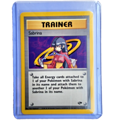 Sabrina 110/132 Pokemon TCG Gym Challenge NM Vintage 2000 Card - Image 1