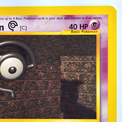 Unown [C] 57/105 Pokemon TCG Neo Destiny 1st Edition NM Vintage 2002 Card - Image 4