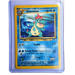 Croconaw 32/111 Pokemon TCG Neo Genesis NM Vintage 2000 Card - Image 1