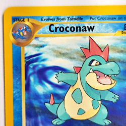 Croconaw 32/111 Pokemon TCG Neo Genesis NM Vintage 2000 Card - Image 3