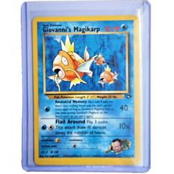 Giovanni's Magikarp 73/132 Pokemon TCG Gym Challenge NM Vintage 2000 Card - Image 1