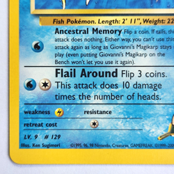 Giovanni's Magikarp 73/132 Pokemon TCG Gym Challenge NM Vintage 2000 Card - Image 5