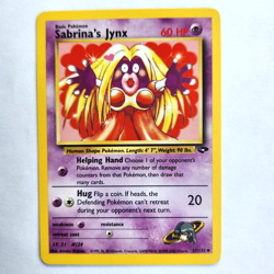 Sabrina's Jynx 057/132 Pokemon TCG Gym Challenge NM Vintage 2000 Card - Image 2