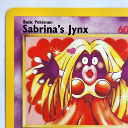 Sabrina's Jynx 057/132 Pokemon TCG Gym Challenge NM Vintage 2000 Card - Image 3
