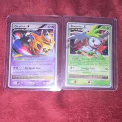 Giratina lv.X & Shaymin lv.X Holo Card Lot DP38 DP39 Pokemon TCG - Image 2