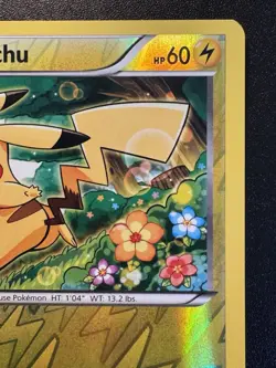 Pikachu 27/111 XY Furious Fists Pokemon Card Reverse Holo Foil Rare LP - Image 4