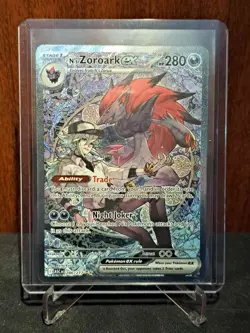 N's Zoroark Ex 286/217 Pokemon Card - Ascended Heroes SIR NM/Mint - Image 1