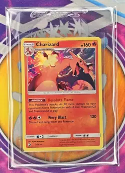 🔥Pokemon Charizard Sun & Moon 3/70 Trading Card Regular Finish English👍📈 - Image 3