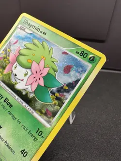 Pokemon TCG Shaymin Platinum Holo Rare Card 38/127 SWIRL!! - Image 2