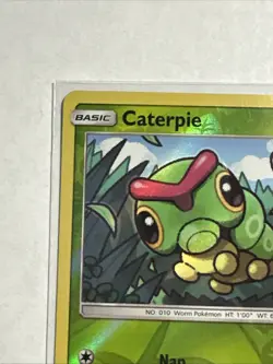 Caterpie 1/149 Common Reverse Holo Card Sun & Moon Pokemon TCG NM - Image 3
