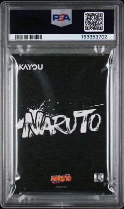 2025 KAYOU NARUTO SMRITI COLLECTIBLE CARD #001L5 HINATA HYUGA PSA 10 - Image 2