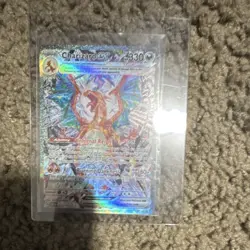 Pokemon Charizard ex 223/197 SV03 Obsidian Flames Full Art Holo Card - Image 1
