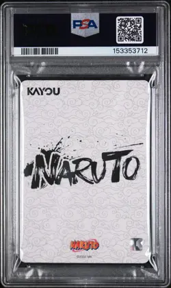 2025 KAYOU NARUTO SMRITI COLLECTIBLE CARD NRSA02 #003L4 GAARA PSA 10 - Image 2