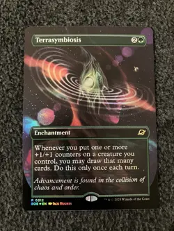 Magic The Gathering MTG - Terrasymbiosis (Borderless) Foil - EOE - Image 1