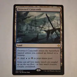 Drowned Catacomb - Ixalan - Magic The Gathering - MTG - Image 1